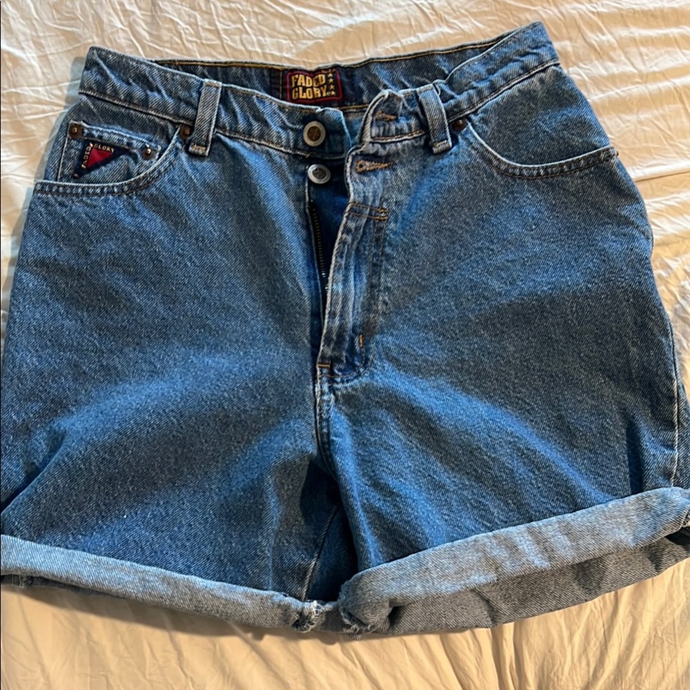 Faded Glory Women's Classic Blue Jean Shorts